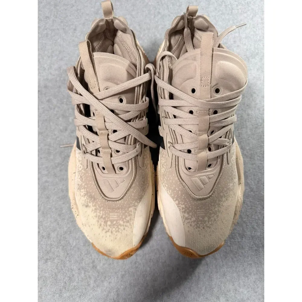 Adidas Trae Young 3 Wonder Beige Basketball Shoes Men Size 8.5 IF5602 Y2K